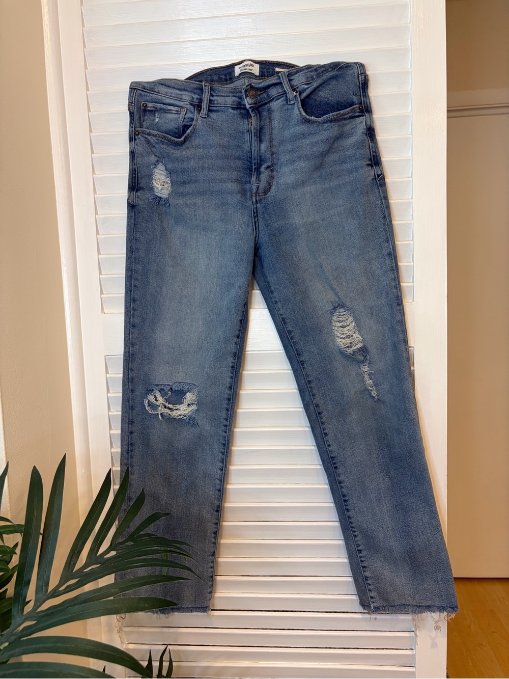 Kensie Vintage Luxe Jeans in Blue Size 10 with Stretch Slim Fit